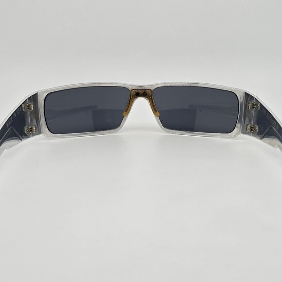 *SOLD* Gatorz Octane Polished Silver Frame Grey Lens Sunglasses w/ Ammo Box Case - Picture 5 of 16